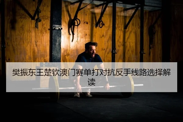 樊振东王楚钦澳门赛单打对抗反手线路选择解读